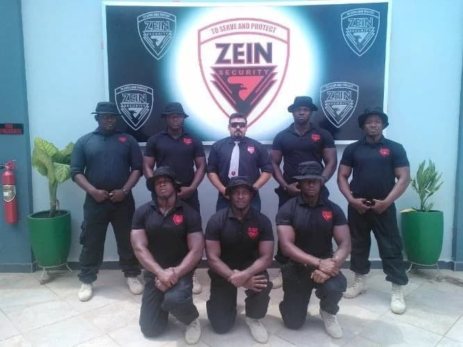 Zein, אחת מחברות האבטחה בגאנה