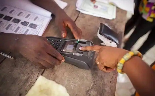 Wähler-ID-Suche in Ghana