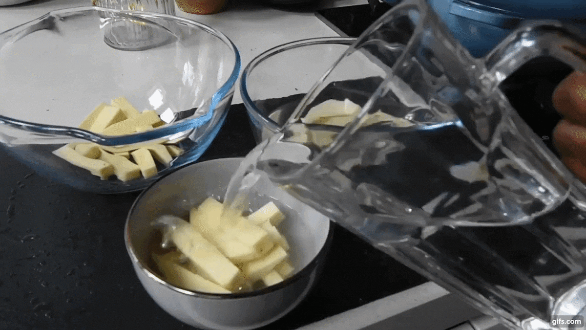 La migliore ricetta dell'igname fritto del Ghana