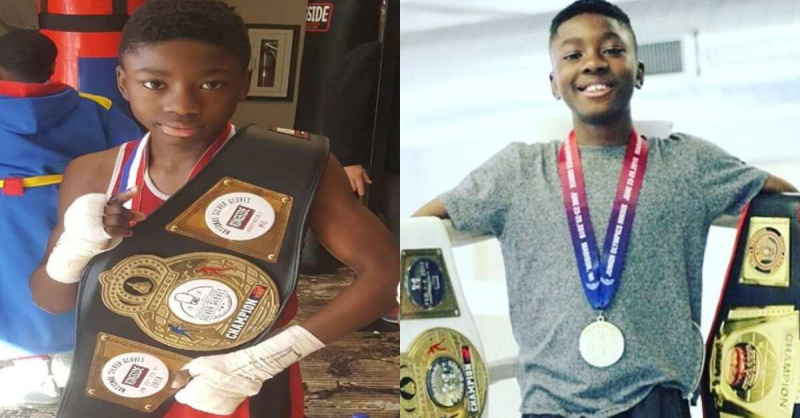 Joseph Awinongya: Conheça o boxeador ganês de 13 anos com 13 títulos nos EUA